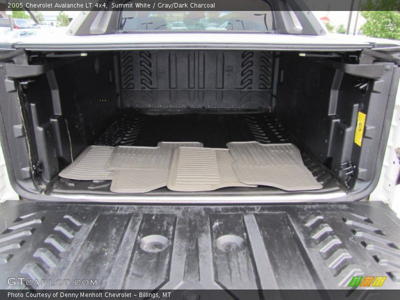 Summit White / Gray/Dark Charcoal 2005 Chevrolet Avalanche LT 4x4