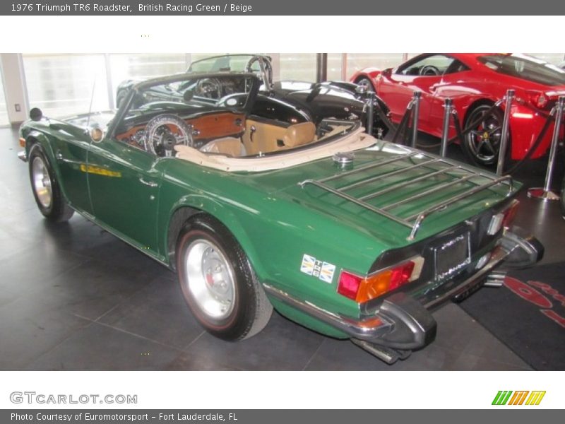 British Racing Green / Beige 1976 Triumph TR6 Roadster