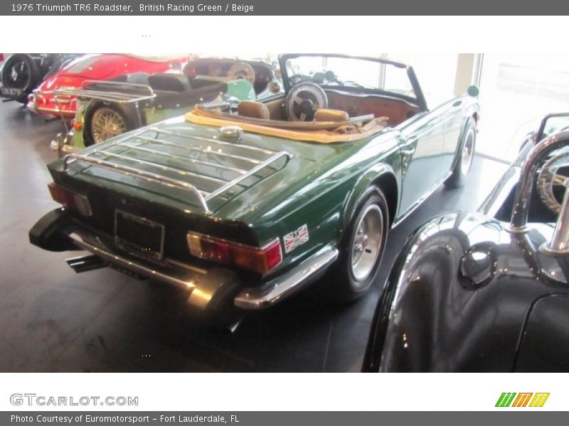 British Racing Green / Beige 1976 Triumph TR6 Roadster