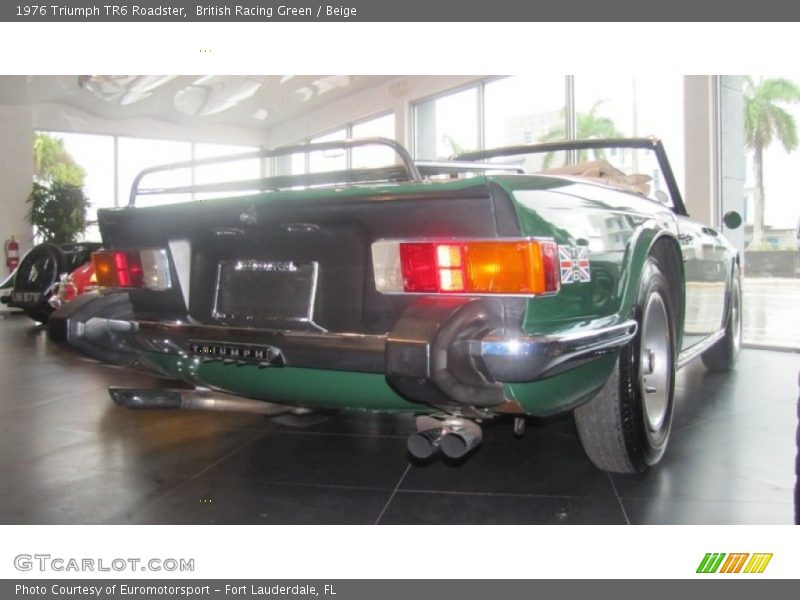 British Racing Green / Beige 1976 Triumph TR6 Roadster