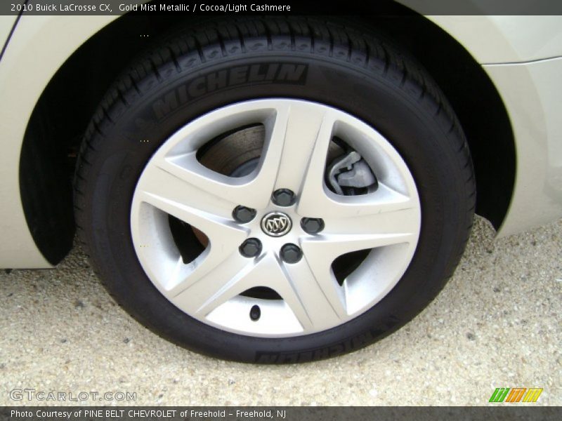 Gold Mist Metallic / Cocoa/Light Cashmere 2010 Buick LaCrosse CX