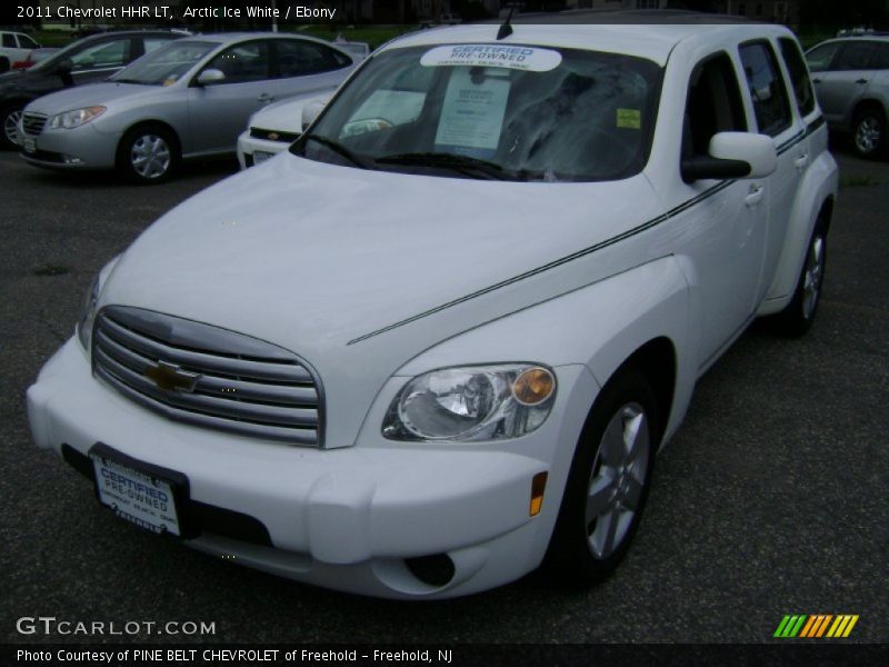 Arctic Ice White / Ebony 2011 Chevrolet HHR LT