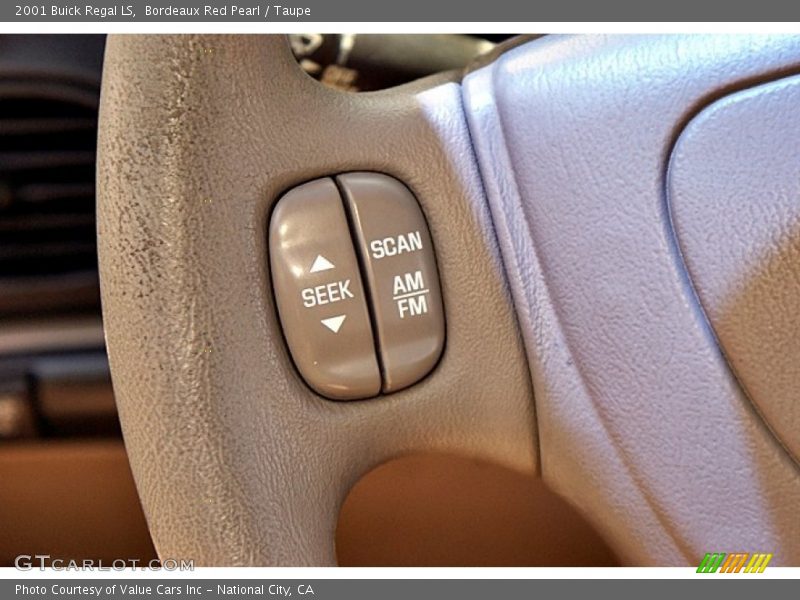 Bordeaux Red Pearl / Taupe 2001 Buick Regal LS