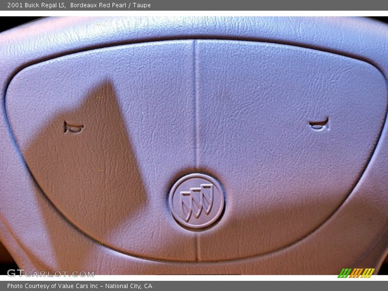 Bordeaux Red Pearl / Taupe 2001 Buick Regal LS