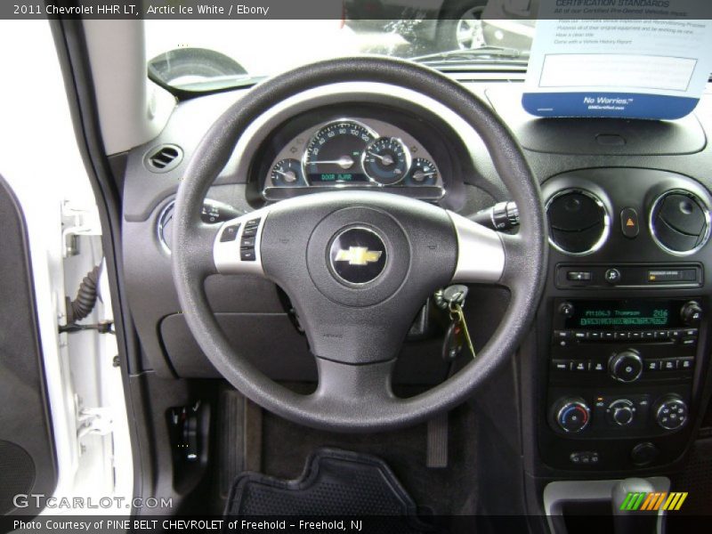 Arctic Ice White / Ebony 2011 Chevrolet HHR LT