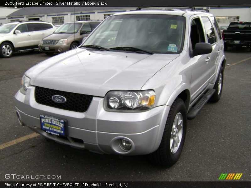Silver Metallic / Ebony Black 2006 Ford Escape Limited