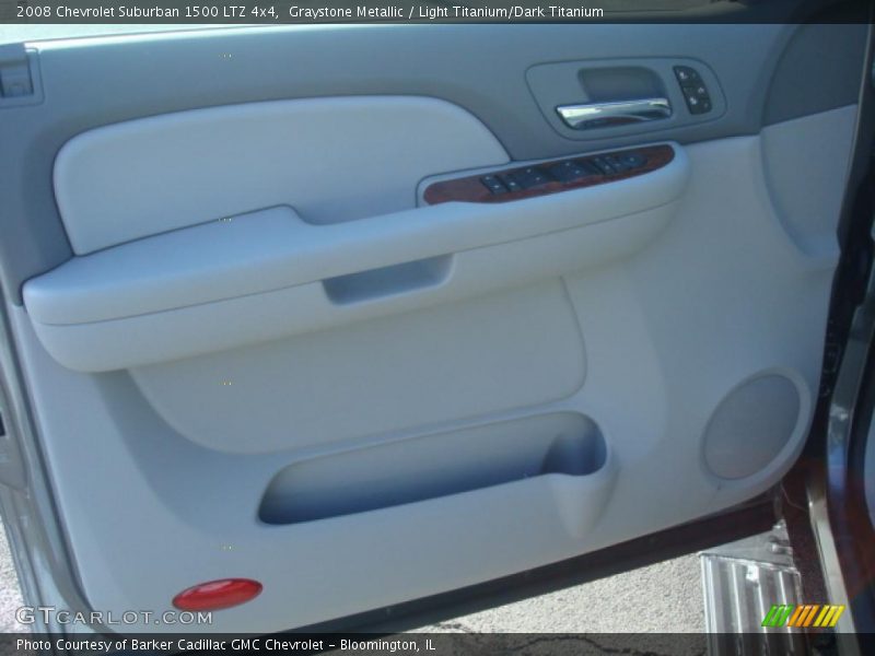 Graystone Metallic / Light Titanium/Dark Titanium 2008 Chevrolet Suburban 1500 LTZ 4x4