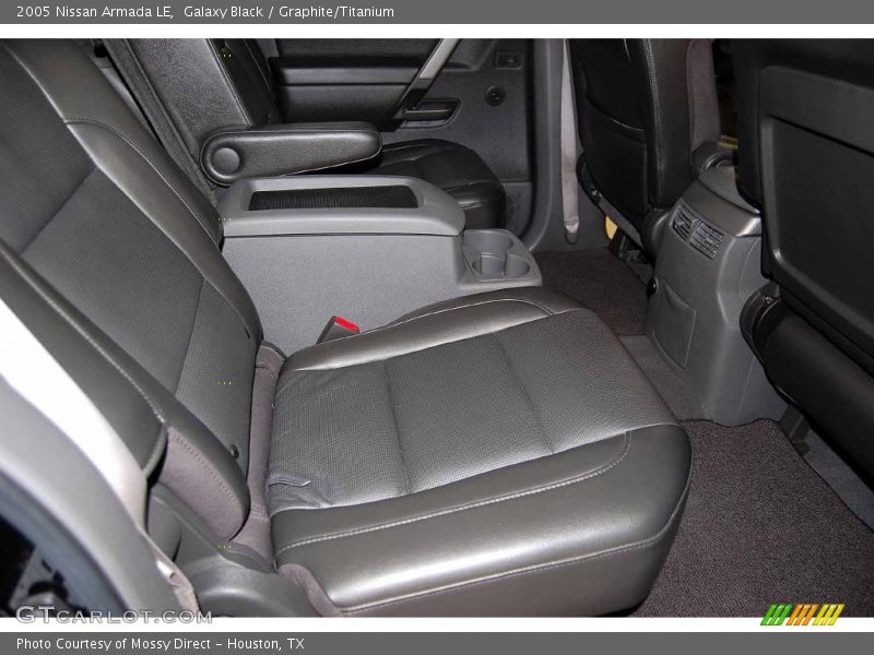 Galaxy Black / Graphite/Titanium 2005 Nissan Armada LE