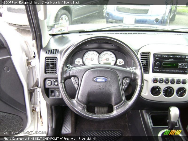 Silver Metallic / Ebony Black 2006 Ford Escape Limited