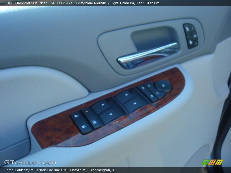 Graystone Metallic / Light Titanium/Dark Titanium 2008 Chevrolet Suburban 1500 LTZ 4x4