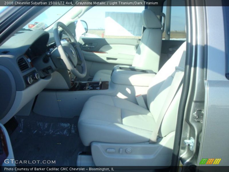 Graystone Metallic / Light Titanium/Dark Titanium 2008 Chevrolet Suburban 1500 LTZ 4x4