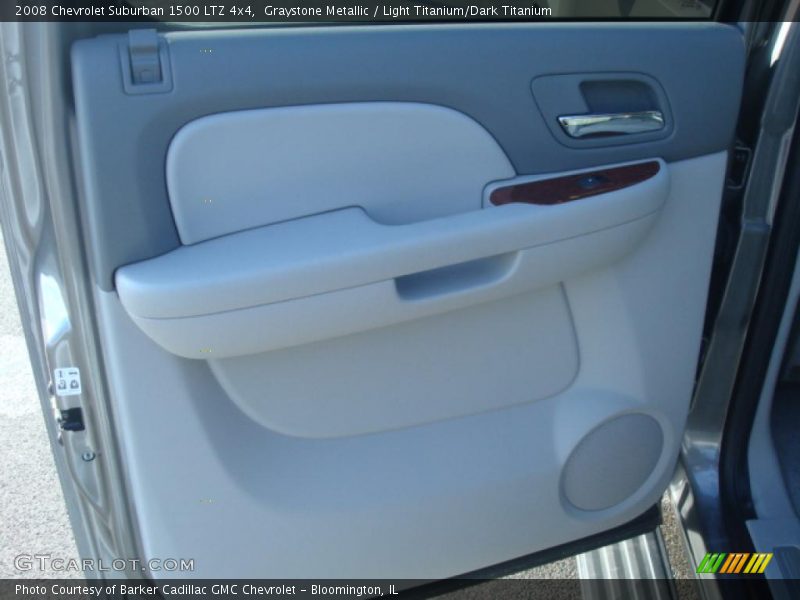 Graystone Metallic / Light Titanium/Dark Titanium 2008 Chevrolet Suburban 1500 LTZ 4x4