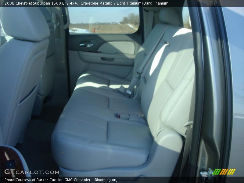Graystone Metallic / Light Titanium/Dark Titanium 2008 Chevrolet Suburban 1500 LTZ 4x4