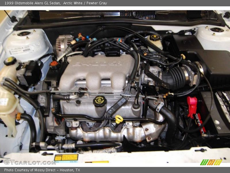 Arctic White / Pewter Gray 1999 Oldsmobile Alero GL Sedan