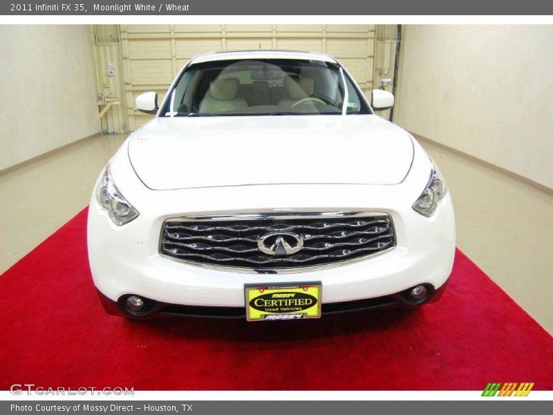 Moonlight White / Wheat 2011 Infiniti FX 35