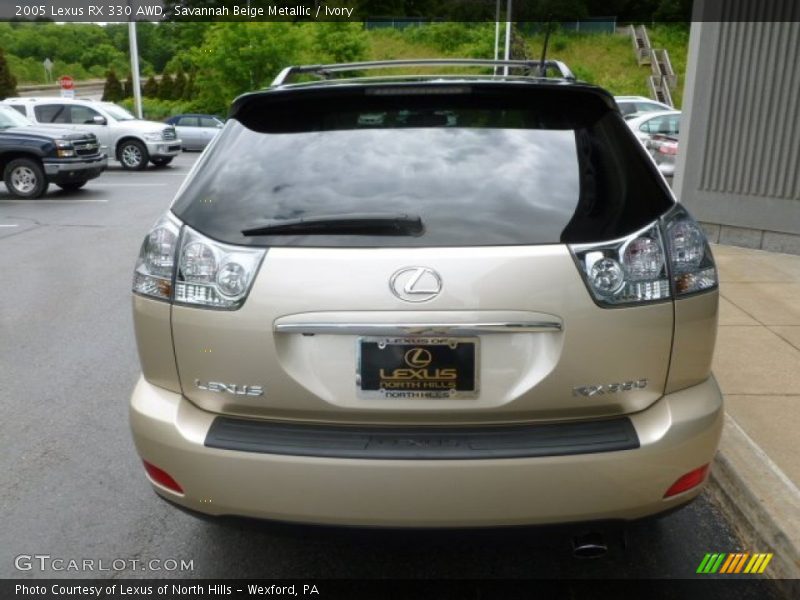 Savannah Beige Metallic / Ivory 2005 Lexus RX 330 AWD