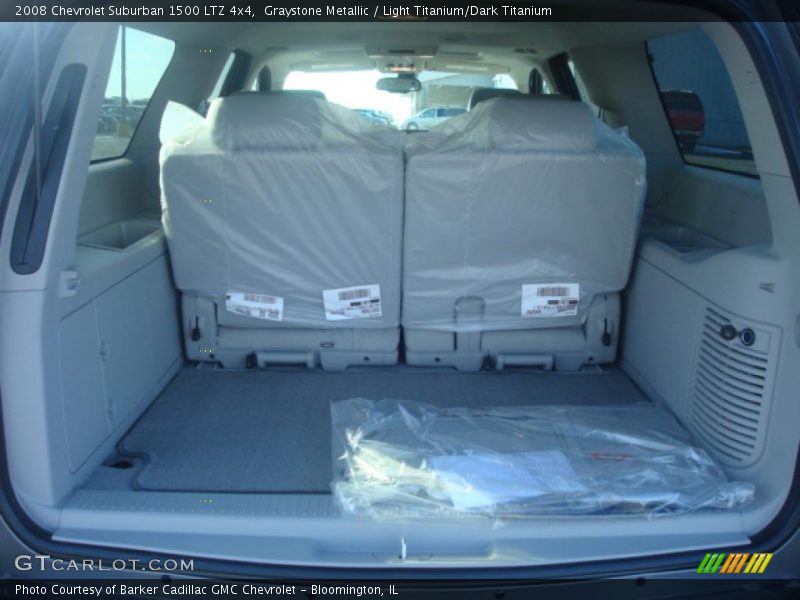 Graystone Metallic / Light Titanium/Dark Titanium 2008 Chevrolet Suburban 1500 LTZ 4x4