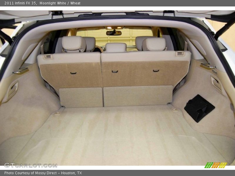 Moonlight White / Wheat 2011 Infiniti FX 35