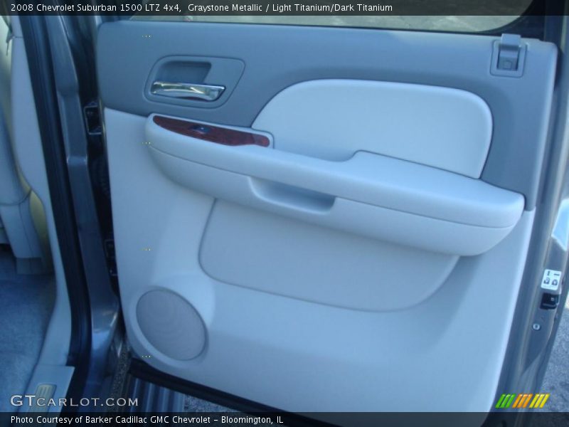 Graystone Metallic / Light Titanium/Dark Titanium 2008 Chevrolet Suburban 1500 LTZ 4x4