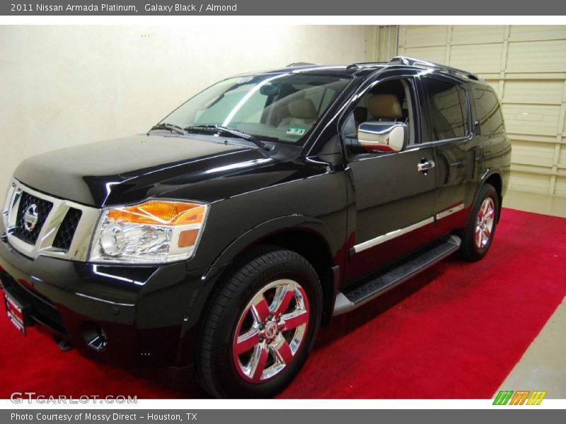 Galaxy Black / Almond 2011 Nissan Armada Platinum