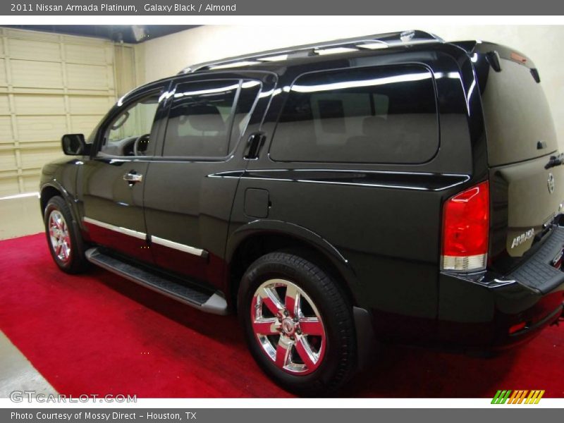 Galaxy Black / Almond 2011 Nissan Armada Platinum
