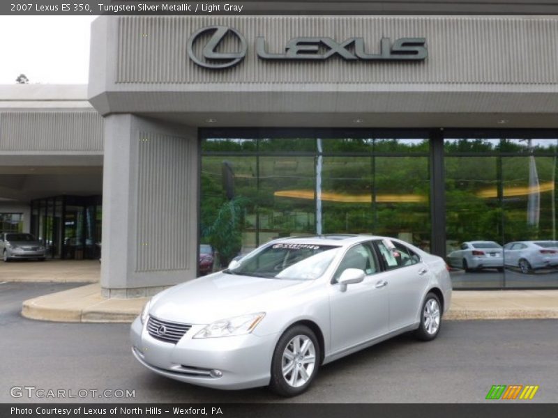 Tungsten Silver Metallic / Light Gray 2007 Lexus ES 350