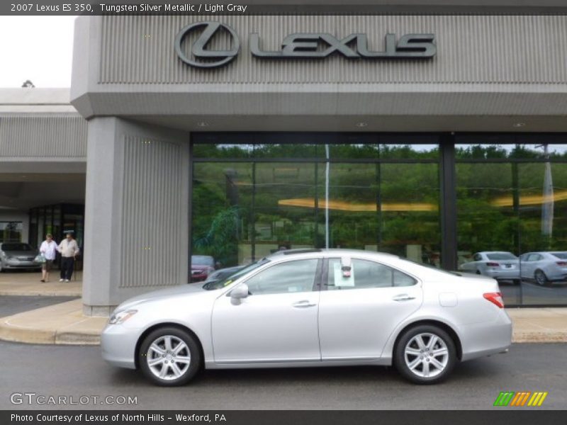 Tungsten Silver Metallic / Light Gray 2007 Lexus ES 350