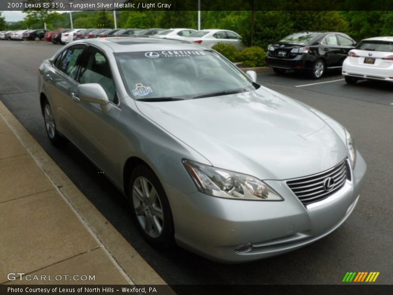 Tungsten Silver Metallic / Light Gray 2007 Lexus ES 350