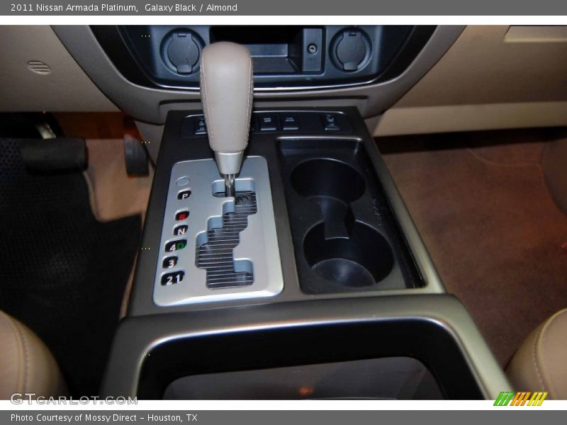 Galaxy Black / Almond 2011 Nissan Armada Platinum