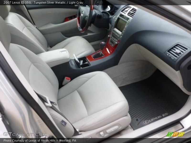 Tungsten Silver Metallic / Light Gray 2007 Lexus ES 350