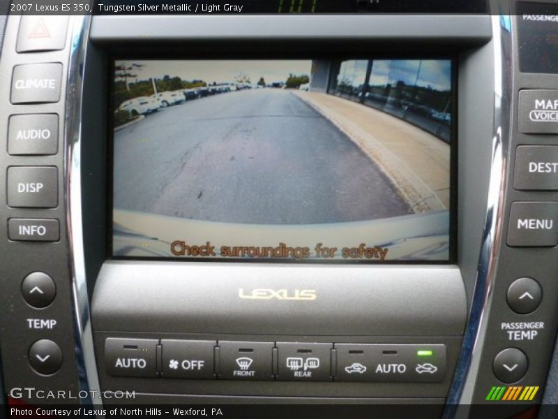 Tungsten Silver Metallic / Light Gray 2007 Lexus ES 350