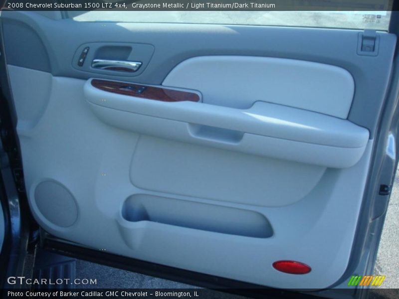 Graystone Metallic / Light Titanium/Dark Titanium 2008 Chevrolet Suburban 1500 LTZ 4x4