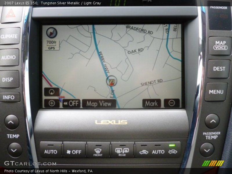 Tungsten Silver Metallic / Light Gray 2007 Lexus ES 350