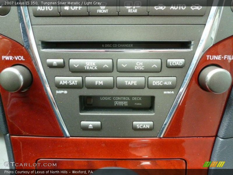 Tungsten Silver Metallic / Light Gray 2007 Lexus ES 350