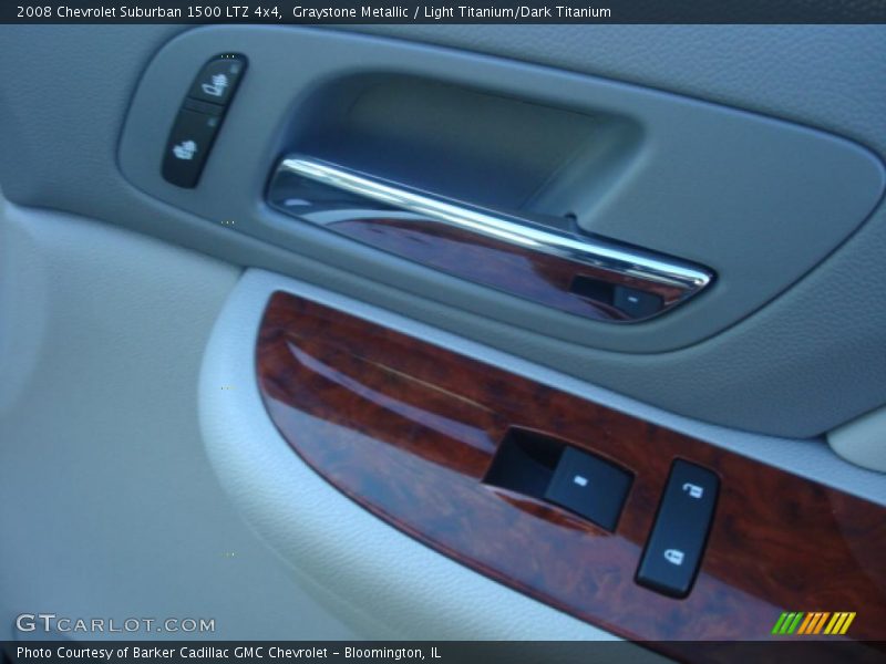 Graystone Metallic / Light Titanium/Dark Titanium 2008 Chevrolet Suburban 1500 LTZ 4x4