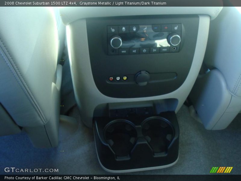 Graystone Metallic / Light Titanium/Dark Titanium 2008 Chevrolet Suburban 1500 LTZ 4x4