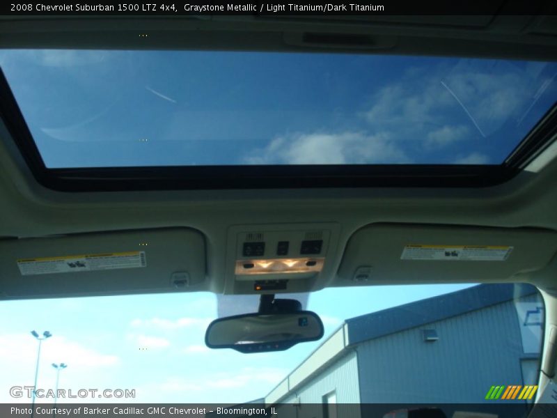 Graystone Metallic / Light Titanium/Dark Titanium 2008 Chevrolet Suburban 1500 LTZ 4x4