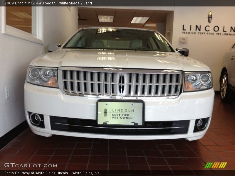 White Suede / Sand 2009 Lincoln MKZ AWD Sedan