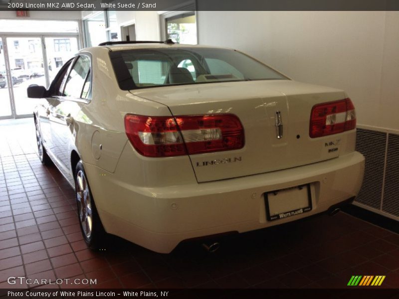 White Suede / Sand 2009 Lincoln MKZ AWD Sedan