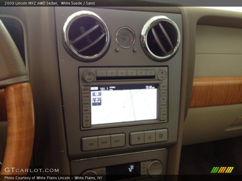 White Suede / Sand 2009 Lincoln MKZ AWD Sedan