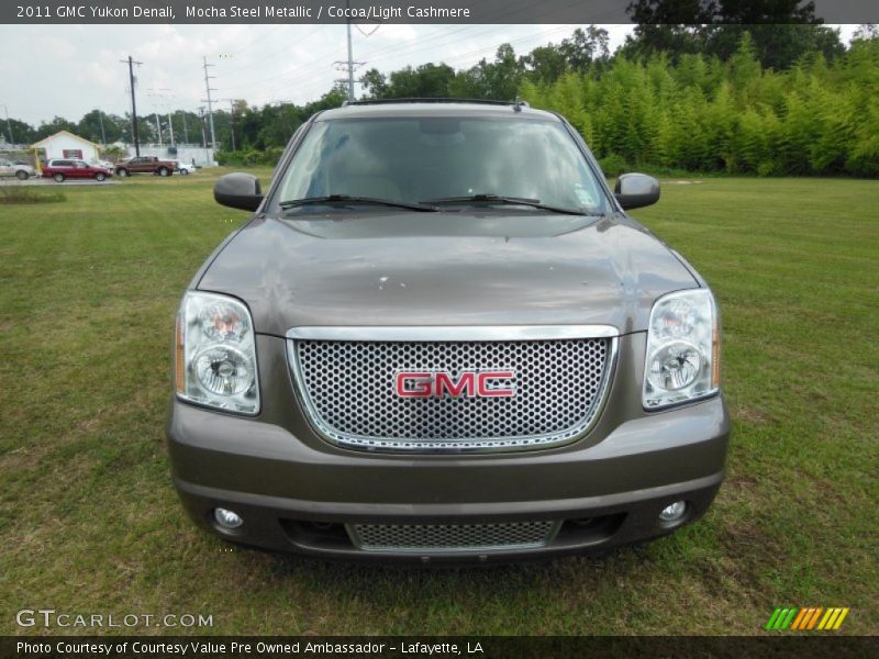 Mocha Steel Metallic / Cocoa/Light Cashmere 2011 GMC Yukon Denali