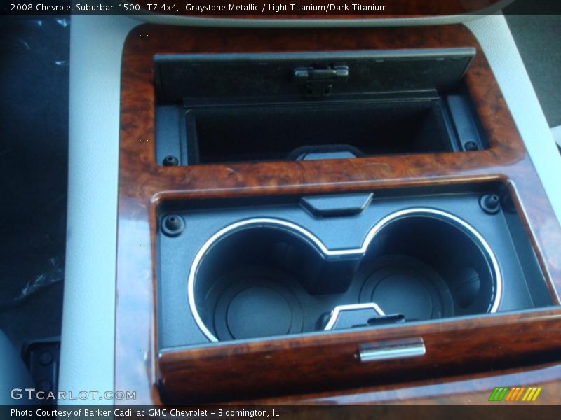 Graystone Metallic / Light Titanium/Dark Titanium 2008 Chevrolet Suburban 1500 LTZ 4x4