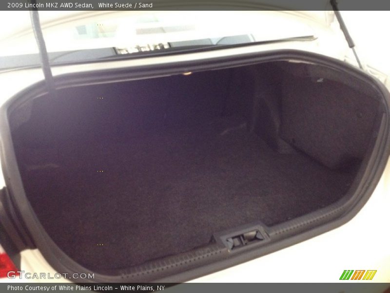 White Suede / Sand 2009 Lincoln MKZ AWD Sedan