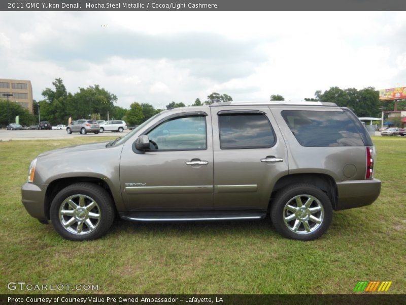Mocha Steel Metallic / Cocoa/Light Cashmere 2011 GMC Yukon Denali