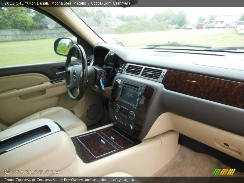 Mocha Steel Metallic / Cocoa/Light Cashmere 2011 GMC Yukon Denali