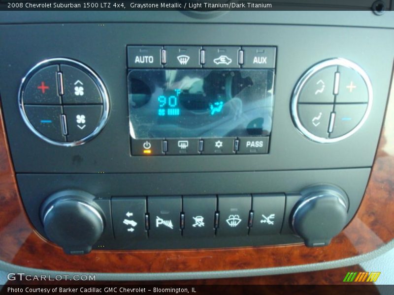 Graystone Metallic / Light Titanium/Dark Titanium 2008 Chevrolet Suburban 1500 LTZ 4x4