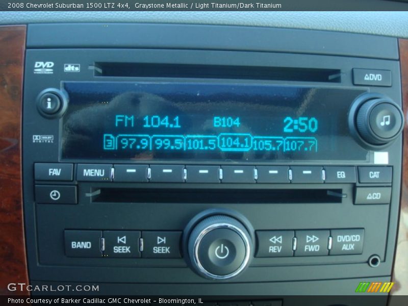 Graystone Metallic / Light Titanium/Dark Titanium 2008 Chevrolet Suburban 1500 LTZ 4x4