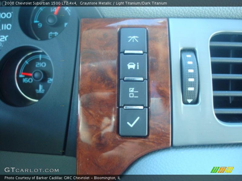 Graystone Metallic / Light Titanium/Dark Titanium 2008 Chevrolet Suburban 1500 LTZ 4x4