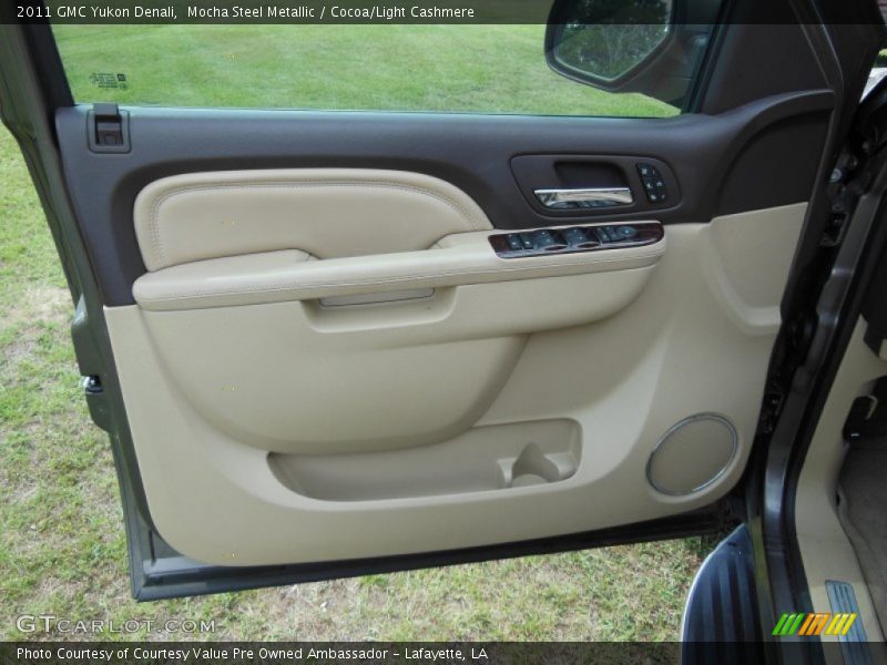 Mocha Steel Metallic / Cocoa/Light Cashmere 2011 GMC Yukon Denali