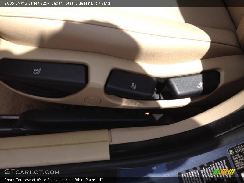 Steel Blue Metallic / Sand 2005 BMW 3 Series 325xi Sedan